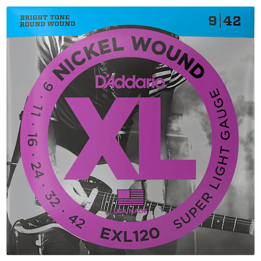 D’Addario EXL120 Encordadura para Guitarra Eléctrica 9-42