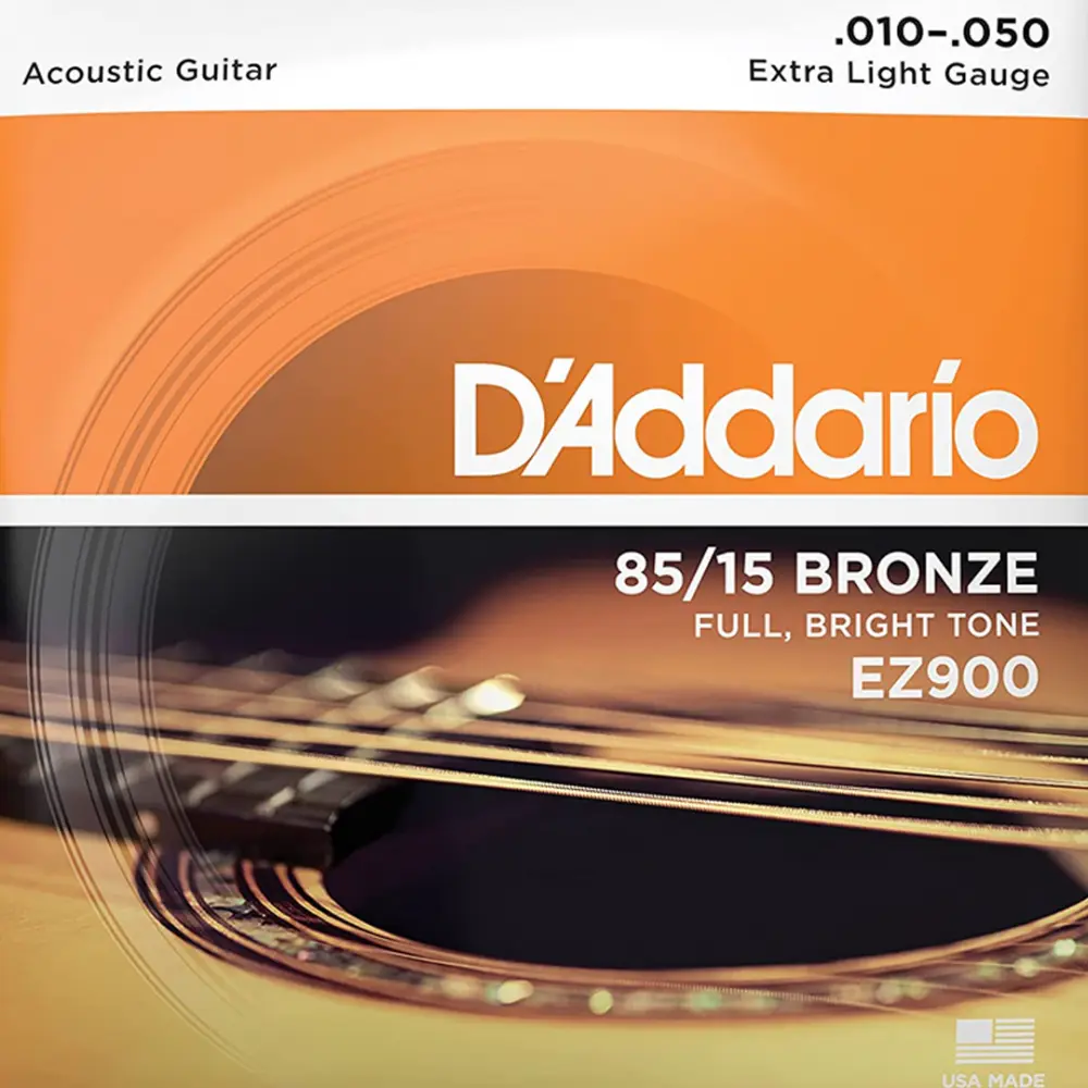 [EZ900] D'Addario EZ900 Encordadura para Guitarra Electroacústica