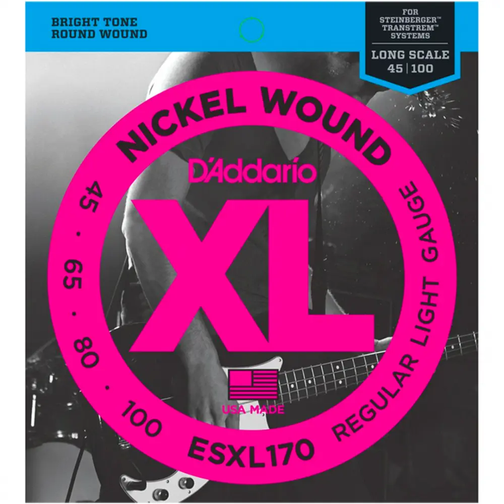 [ESXL170] D’Addario ESXL170 Encordadura para Bajo Eléctrico 45-100