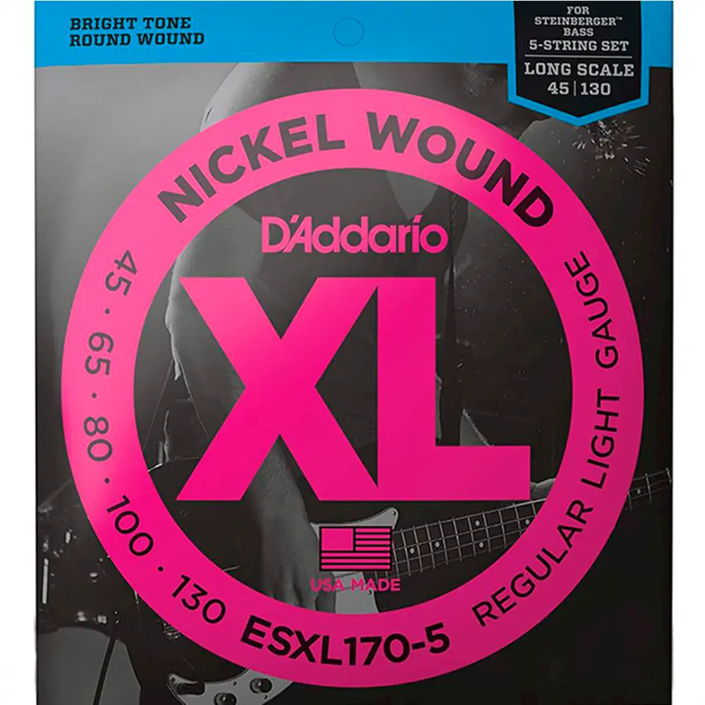 [EXL1705] D’Addario EXL1705 Encordadura para Bajo Eléctrico 45-130