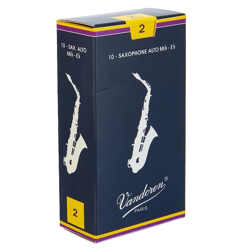 Caña Vandoren Azul Saxofón Alto