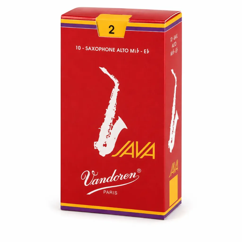 Vandoren Roja Caña para Saxofón Alto