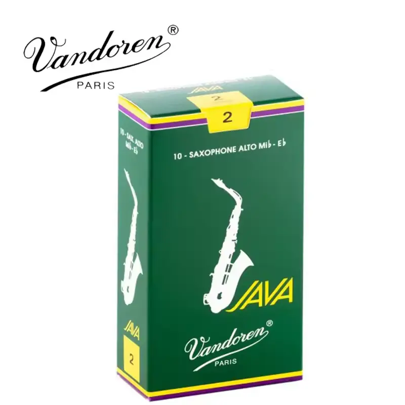Caña Vandoren Verde Saxofón Alto