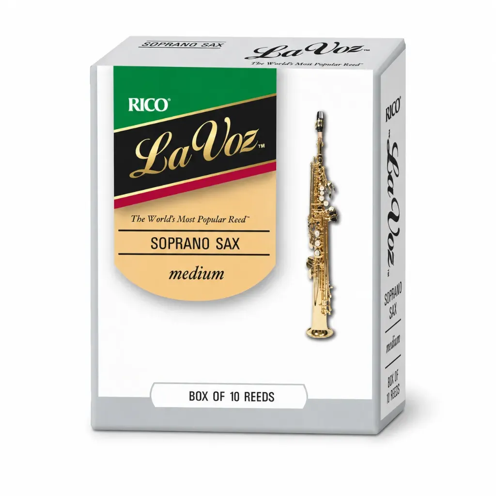 Rico La Voz SSLVMS Caña Medium Soft para Saxofón Soprano
