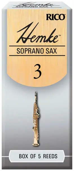 Rico Hemke RHKP5SSX300 Caña 3 para Saxofón Soprano
