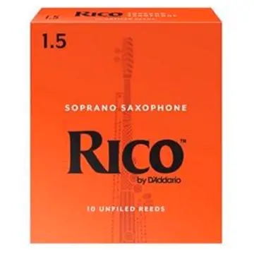 [RIA1015] Caña Rico Saxofón Soprano  (Caña 1.5)