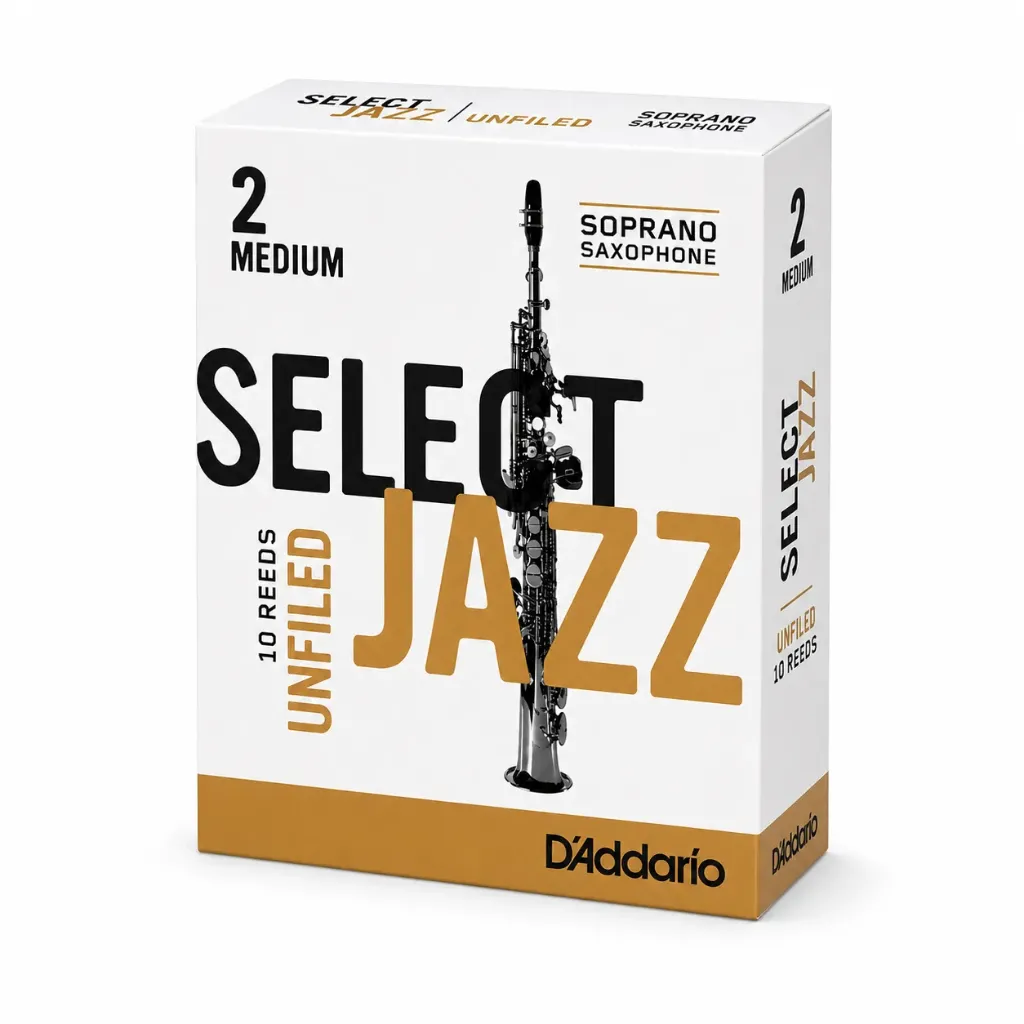 [RRS10SSX2M] Rico Select Jazz Caña para Saxofón Soprano (Caña 2)