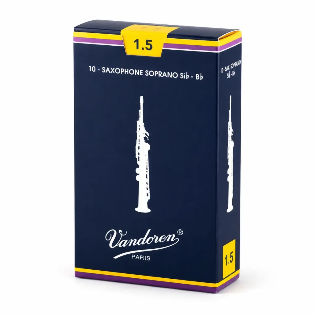 [SR2015] Vandoren Azul Caña para Saxofón Soprano (Caña 1.5)