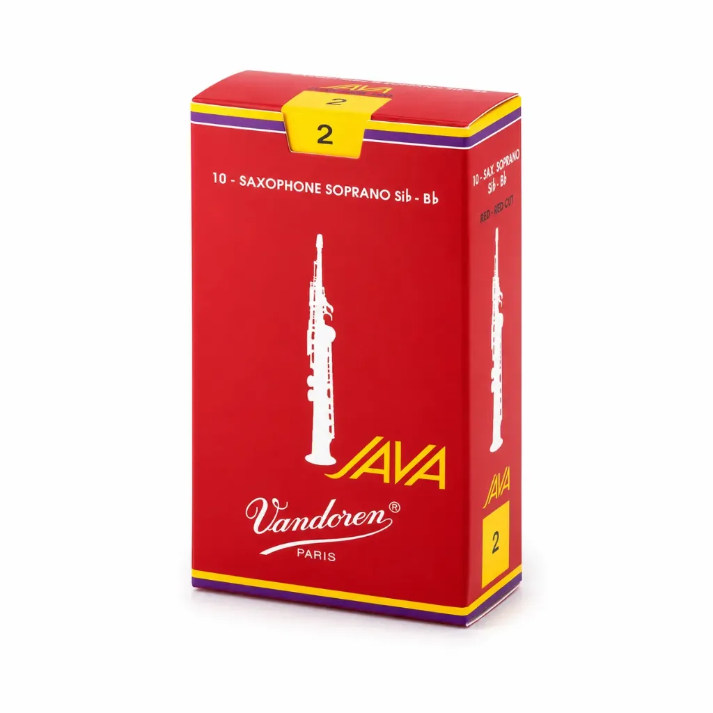 Vandoren Roja Caña para Saxofón Soprano