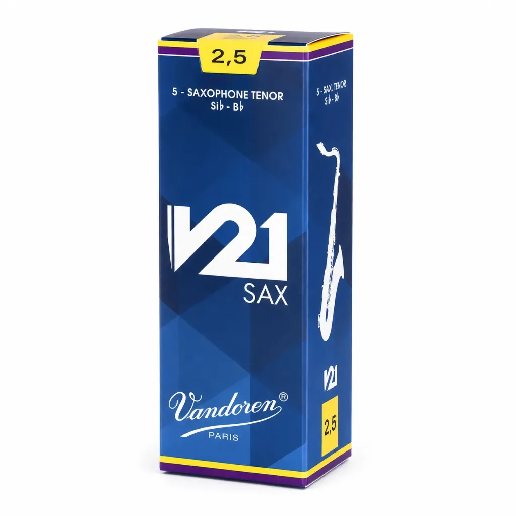 [SR8225] Vandoren Azul Claro V21 Caña para Saxofón Tenor (Caña 2.5)