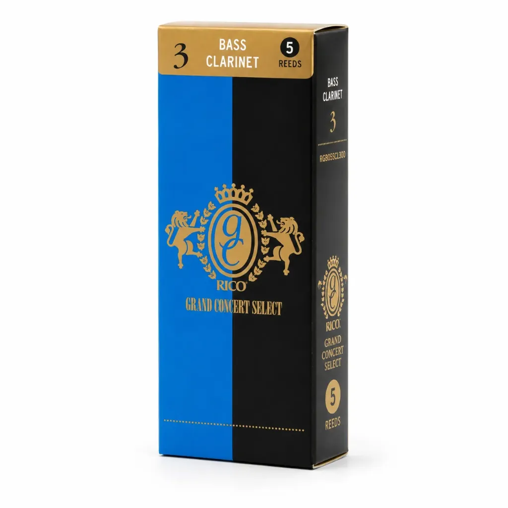 Rico Grand Concert Select RGB05SCL300 Caña 3 para Clarinete Bajo