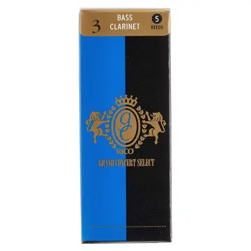 Rico Grand Concert Select RGB05SCL350 Caña 3.5 para Clarinete Bajo