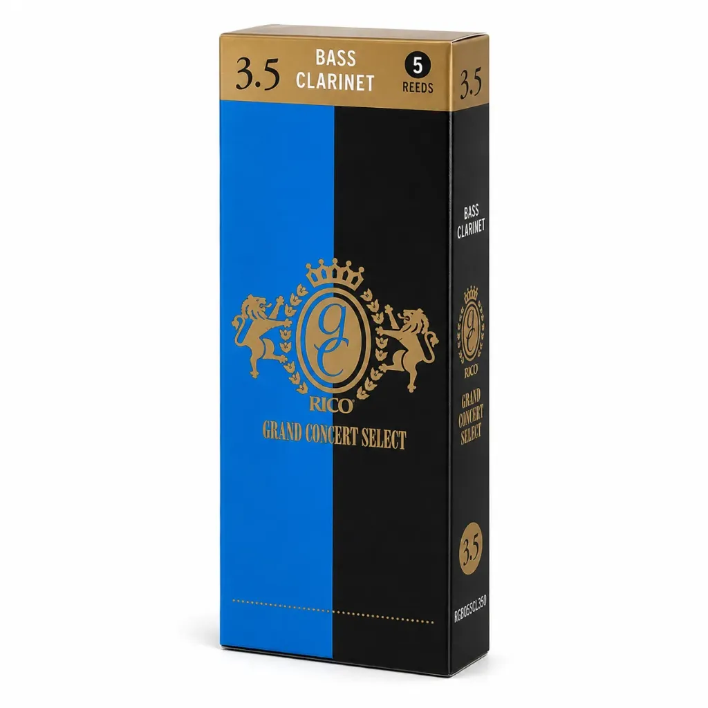 Rico Grand Concert Select RGB05SCL350 Caña 3.5 para Clarinete Bajo