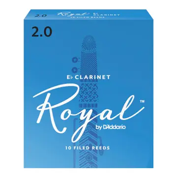 [RBB1020] Rico Royal Caña para Clarinete Mi Bemol (Caña 2)