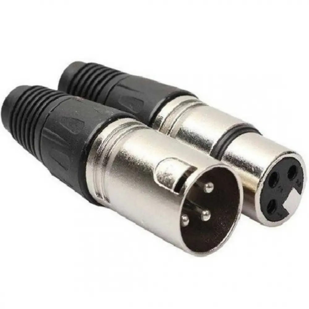 [KNONMS] Krack KNONMS Conector XLR Macho Negro