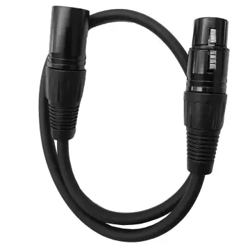 [XMXH0100BLK] XMXH0100 Cable Canon Hembra a Canon Macho 1 Metro (Negro)