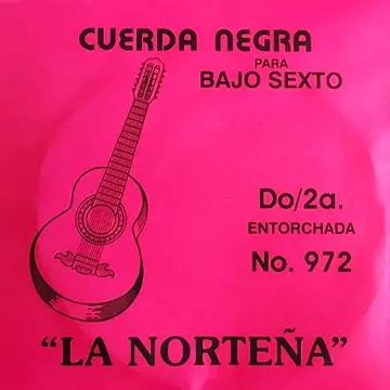 La Norteña LN974 Cuarta Cuerda Re para Bajo Sexto