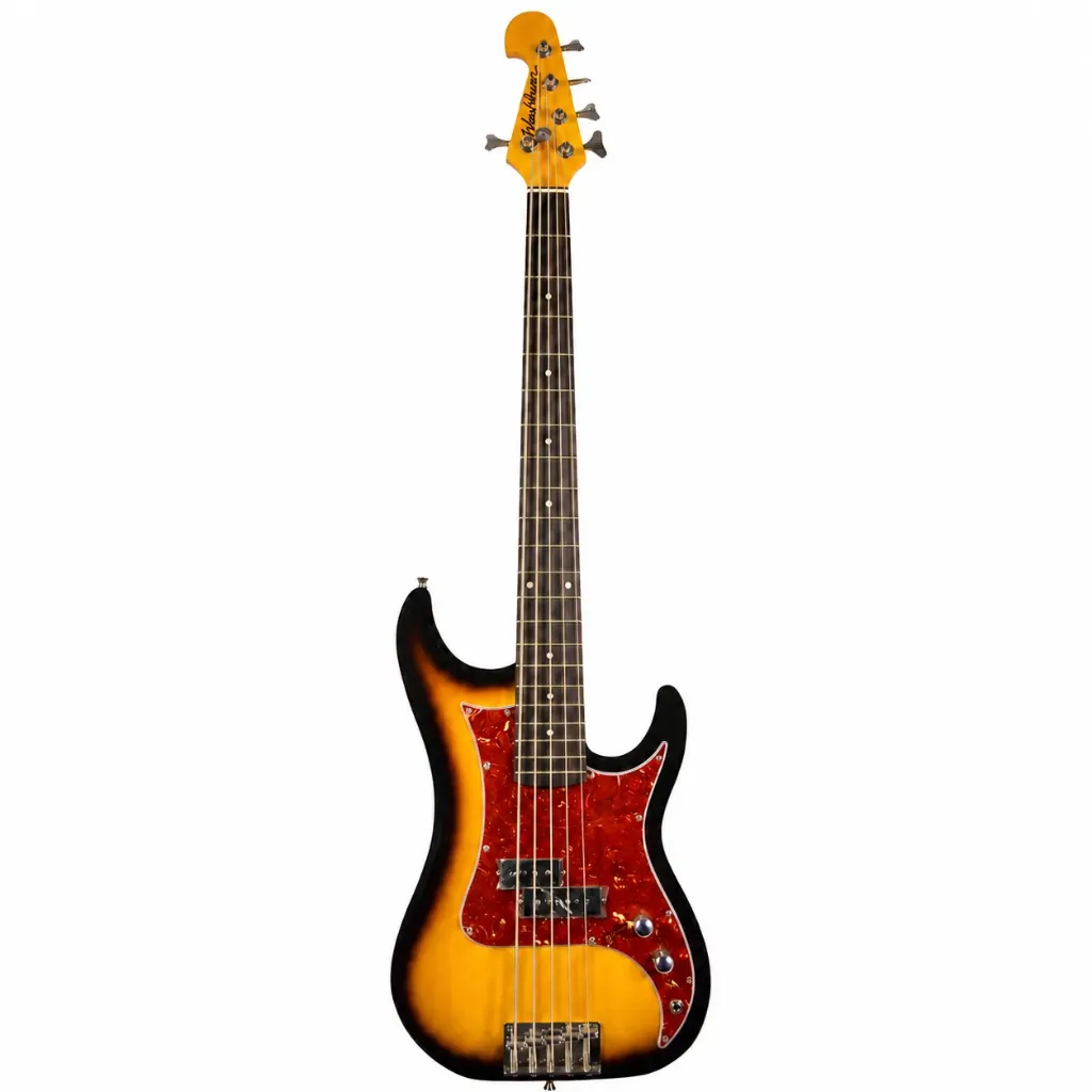 Washburn SB15 Bajo Eléctrico 5 Cuerdas Sunburst