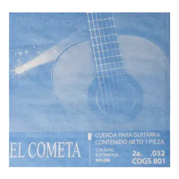 El Cometa COGS801 Segunda Cuerda de Nylon para Guitarra Acústica
