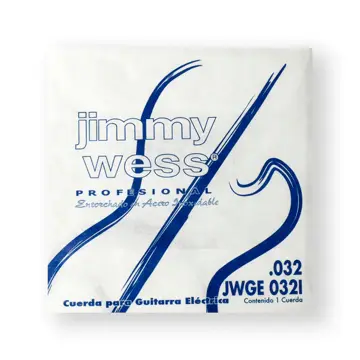 Jimmy Wess JWGE032 Quinta Cuerda .032 para Guitarra Eléctrica