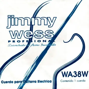 Jimmy Wess JWGE038I Quinta Cuerda .038 para Guitarra Eléctrica