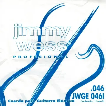 [JWGE046I] Jimmy Wess JWGE046I Sexta Cuerda .046 para Guitarra Eléctrica