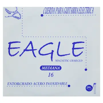 E016M Cuerda Calibre 0.016 para Guitarra Eléctrica