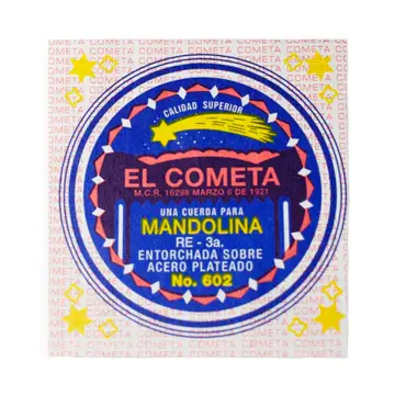 [COMA602] El Cometa COMA602 Tercera Cuerda de Acero para Mandolina