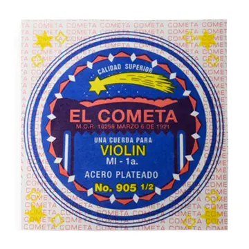 El Cometa COVI911 Primera Cuerda Acero Plateado para Violín