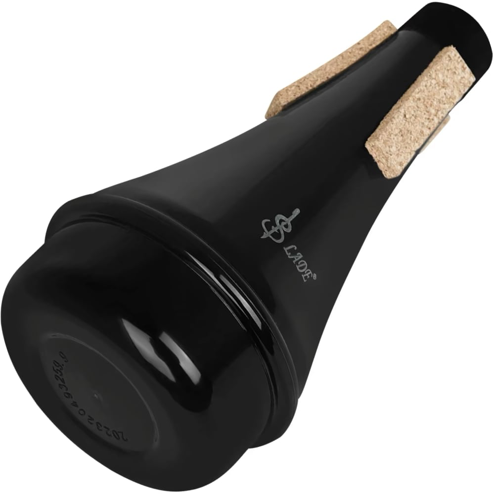 Slade ND266 Sordina para Trompeta Dorada, Plateada y Negra