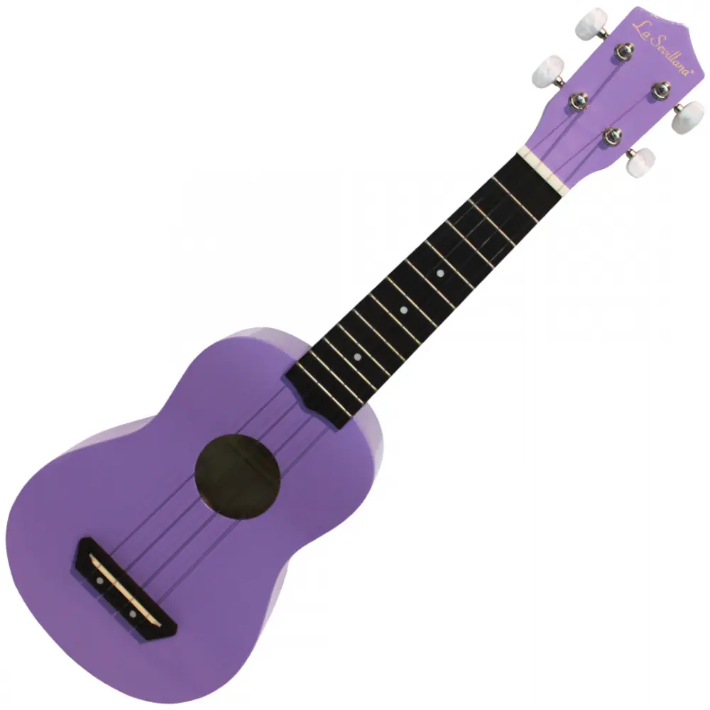 La Sevillana SVUKE100PUR Ukulele Soprano Morado