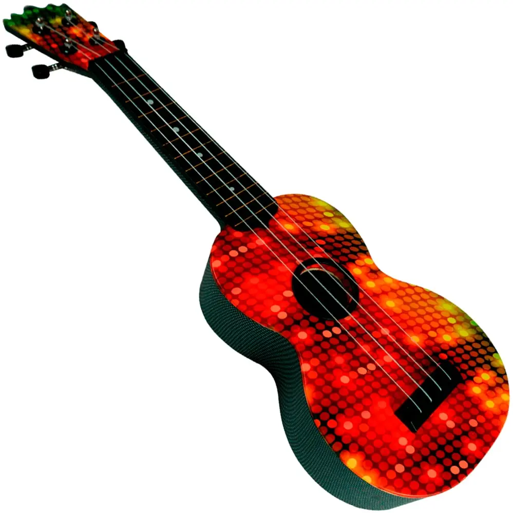 Danny Ukes UKDISCO Ukulele Soprano Resistente al Agua