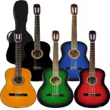 Only Music GTERA Guitarra Acústica Tercerola De Colores