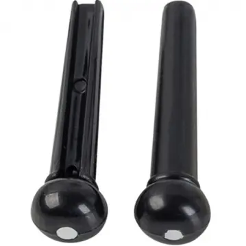 Alice EPG1BLK End Pin Para Guitarra Acústica Negro 