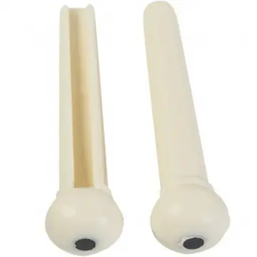 Alice EPG1WHI End Pin Para Guitarra Acústica Blanco 