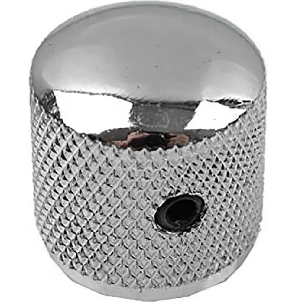ZMK03 Perilla Cromada Metálica Para Guitarra O Bajo