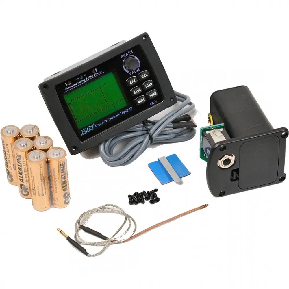 Belcat DIGIQ10 Pastilla con Afinador y Ecualizador