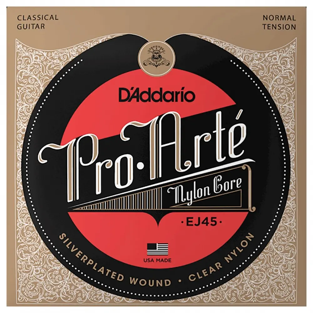 [EJ45] D'Addario EJ45 EJ46 EJ49 Encordadura Pro-Arte para Guitarra Clásica (EJ45)