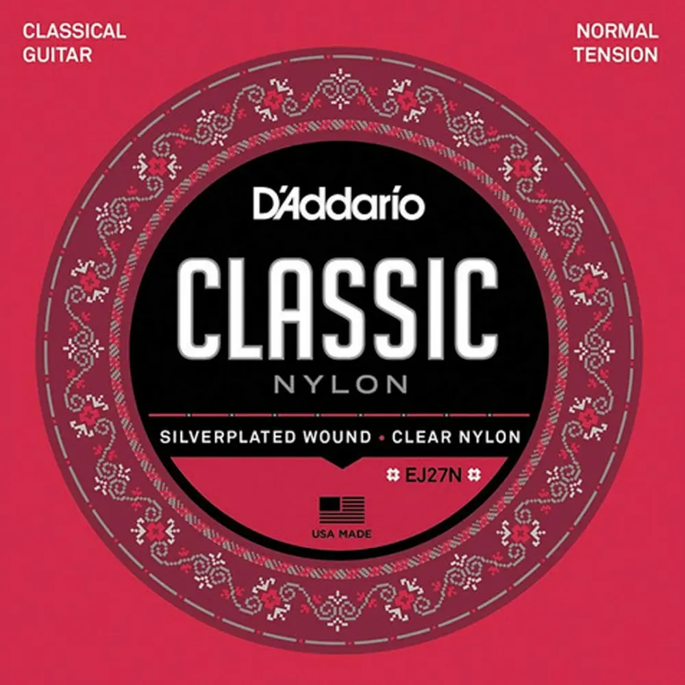 D'Addario Classic EJ27N Encordadura De Nylon Para Guitarra Clásica