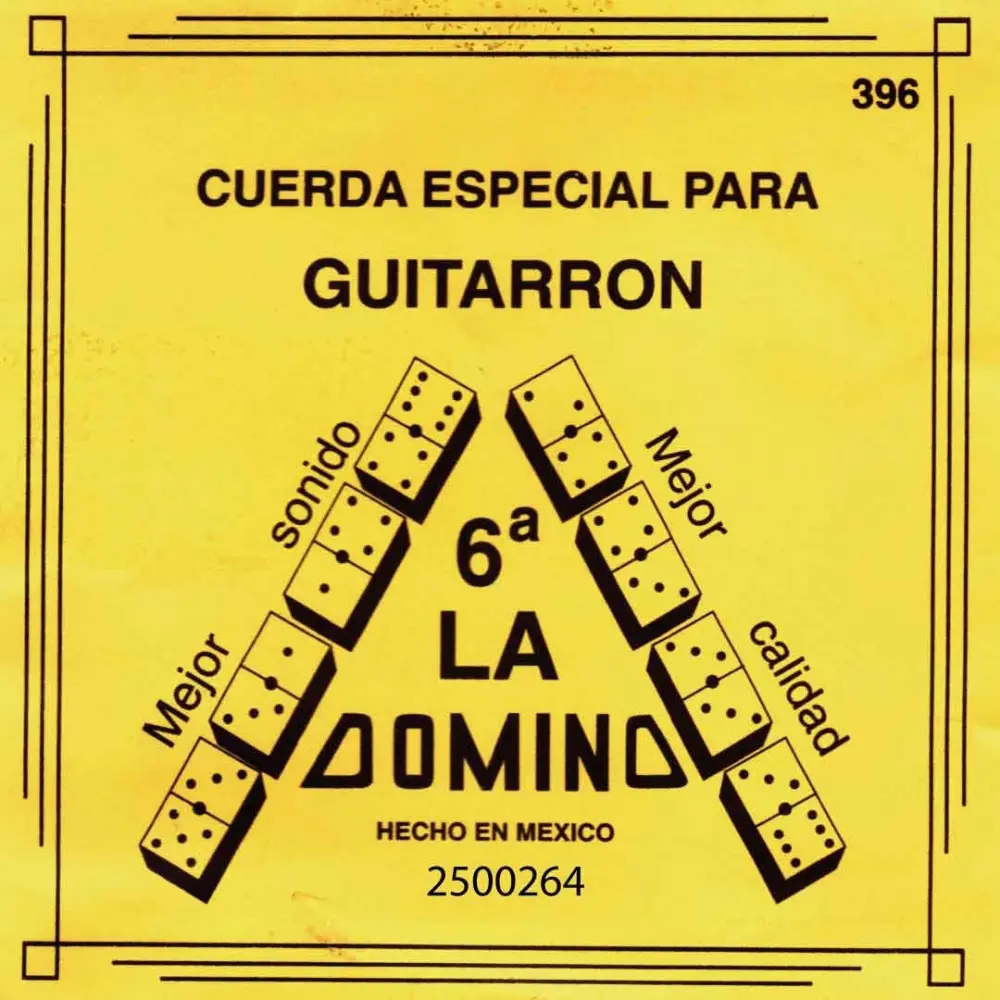 Domino Cuerda para Guitarrón 1ª, 2ª, 5ª, 6ª