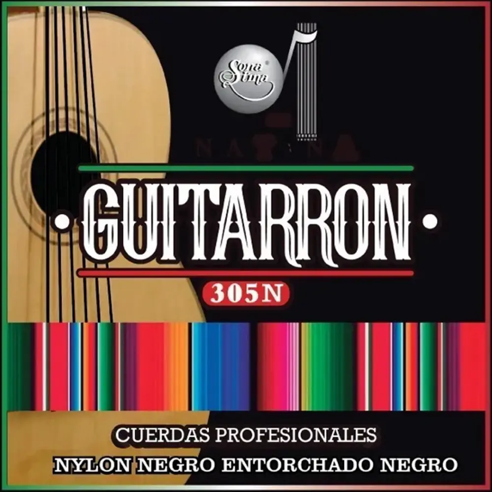 Sonatina 305 Encordadura para Guitarron Profesional 