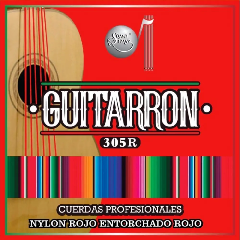 Sonatina 305 Encordadura para Guitarron Profesional 