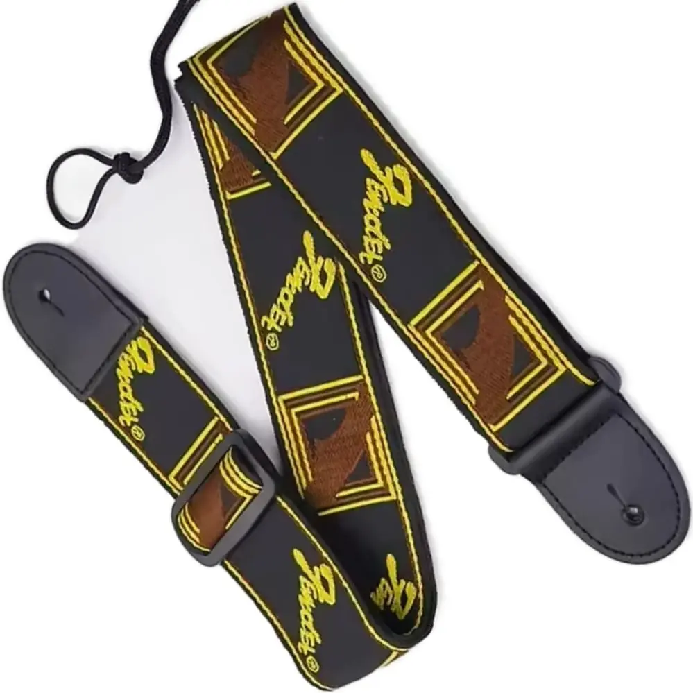 Fender THA003 Tahalí Para Guitarra y Bajo Bordado
