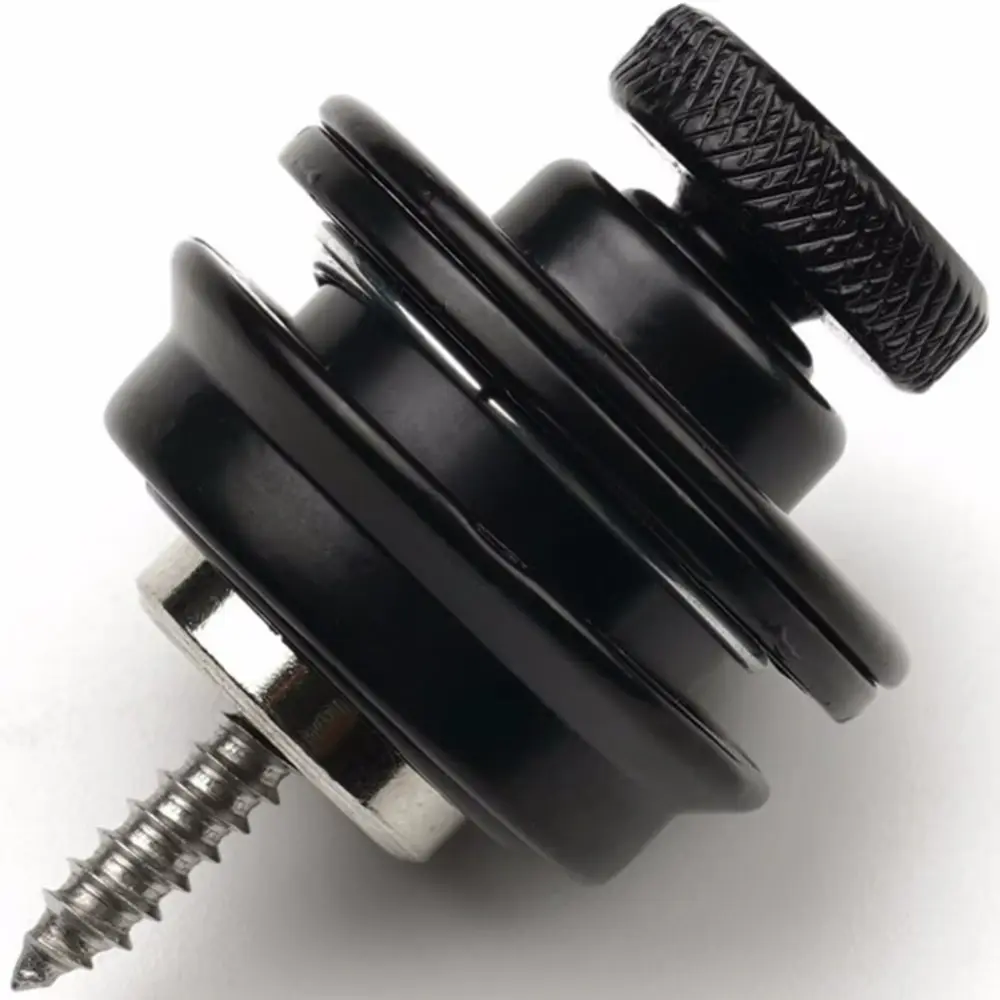Only Music STRLBLK Broche Para Guitarra Negro