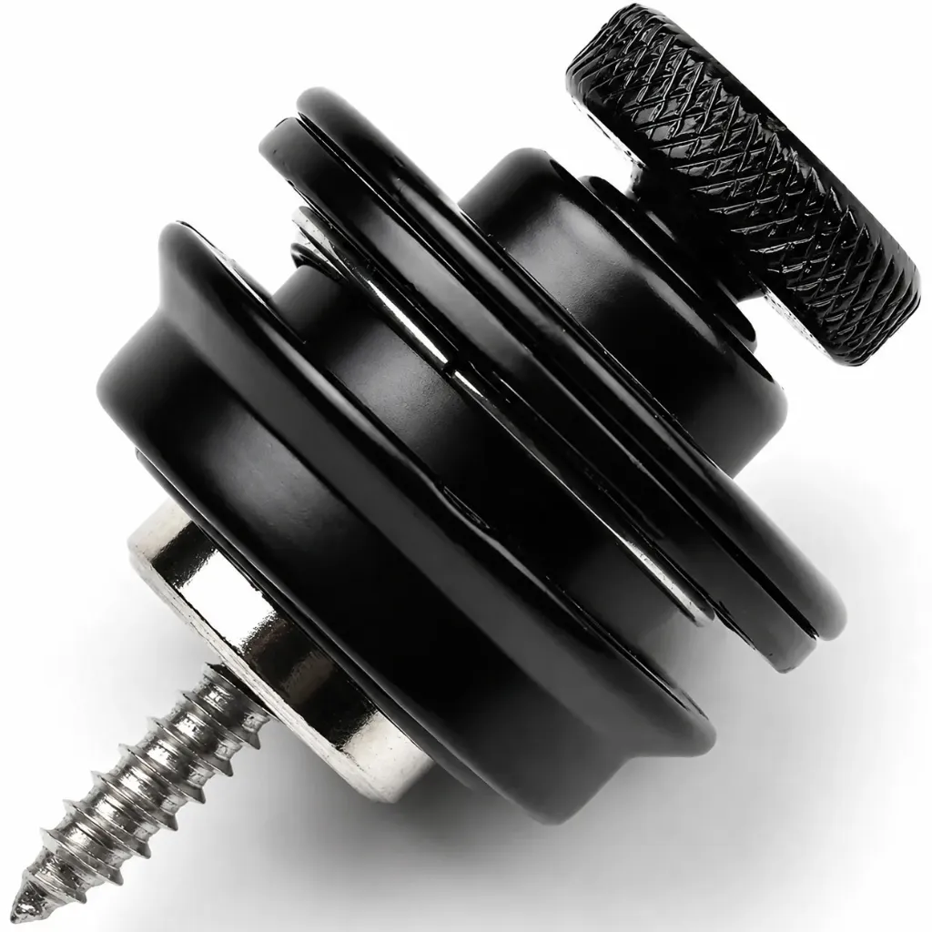 [STRLBLK] STRLBLK Broche Negro para Guitarra