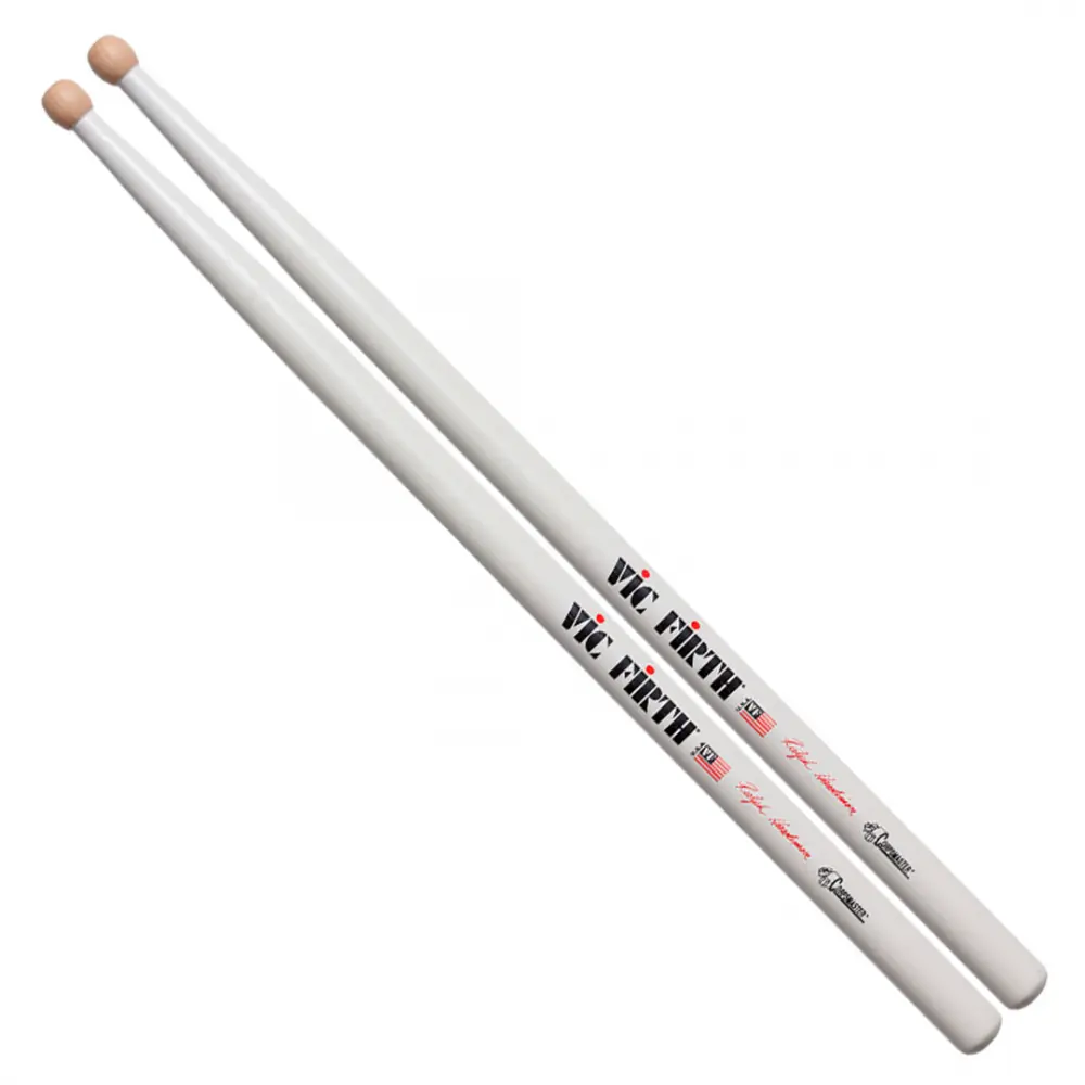 Vic Firth VFSRH Baquetas Blancas Punta de Madera