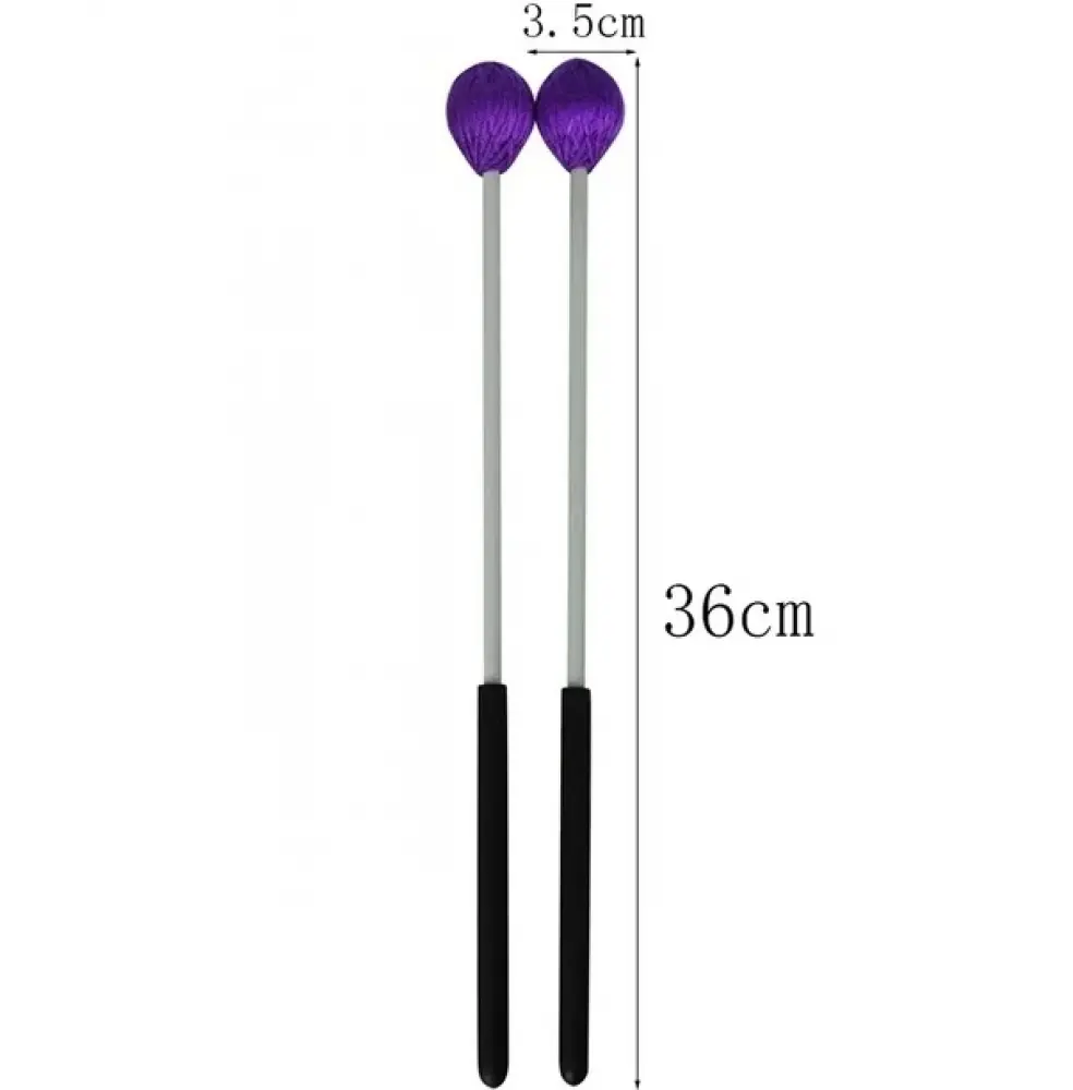 Only Music ML07VLT Mallets Para Marimba Profesional Violetas