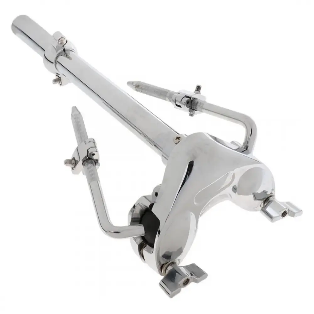 [T01HOLDER] Alde Audio T01HOLDER Tom Holder Doble Metálico Cromado