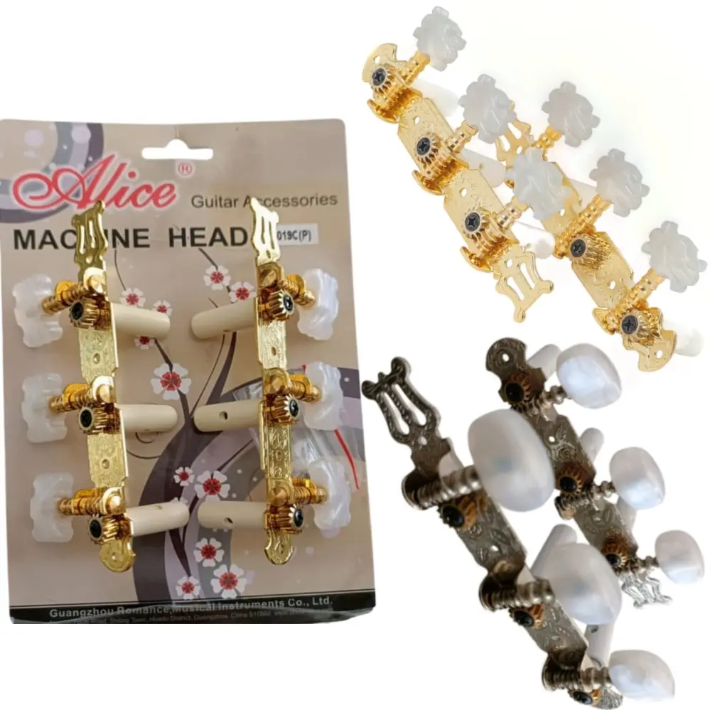 Alice Maquinaria Para Guitarra Acústica Cuerdas de Nylon