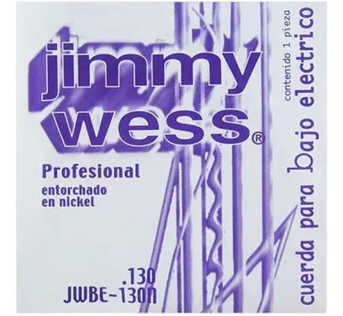 [JWBE130N] Jimmy Wess JWBE130N Cuerda .130 para Bajo Eléctrico